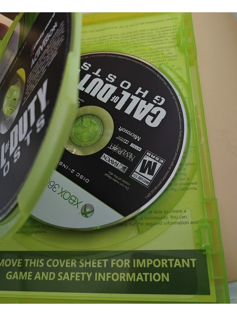Xbox call duty